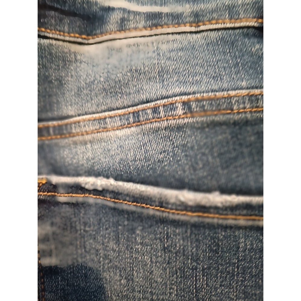 Bridge by GLY Women's High Rise Flare Jeans 31x36 Tall Dark Wash Stretch - Picture 8 of 8